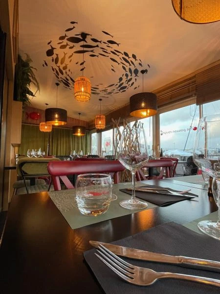 Repas en terrasse